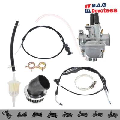 CARBURETOR CARB For YAMAHA PW80 PeeWee Y-ZINGER Big Wheel 80 BW80 Kids Dirt Bike - Image 1 of 4