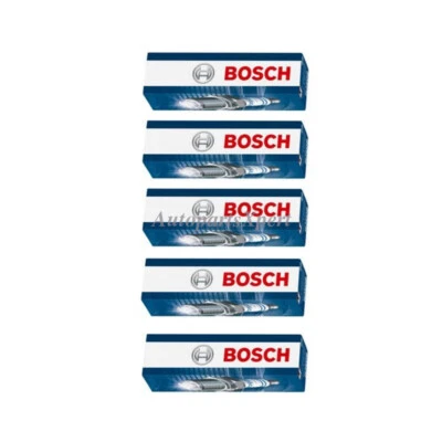 101905601F 5 pcs OEM BOSCH Spark Plug For VW Golf Passat Jetta Beetle 2.5L Foto 1 de 4