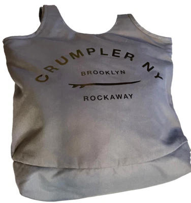 Raro Bolso de Mano Crumpler NYC Brooklyn Rockaways Headaitch Grande Mensajero Foto 1 de 4