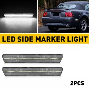 2X LED Rear Side Marker Light Bumper Lamp Reflector For 1999-2004 Ford Mustang - Bild 1 von 12
