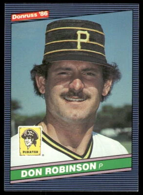 1986 Donruss #357 Don Robinson - Image 1 of 2