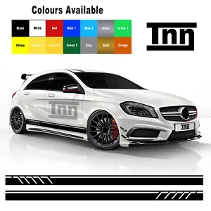 Mercedes Benz Edition 1 Side Stripe Graphics Stickers W176 A C Class AMG A45 - Picture 1 of 6
