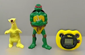 3 Stück McDonalds Happy Meal Spielzeug TMNT 2007 Digisportz Spiel 2008 Ice Age 2009 - Bild 1 von 9