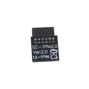 12Pin TPM 2.0 Remote Card Encryption Security Module Powerful Data Protections - Afbeelding 1 van 8