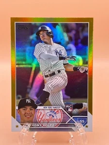 2023 Topps Anthony Volpe #460 Gold Foil RC - Yankees - Picture 1 of 2