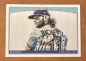 2022 TOPPS X LAUREN TAYLOR #13 BO BICHETTE - TORONTO BLUE JAYS - WAVE 1 - Imagen 1 de 2