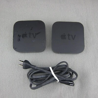 Apple TV 2nd Gen and 3rd Gen, 1 AC Cord, No Remote Tested Working Factory Reset - Image 1 of 4