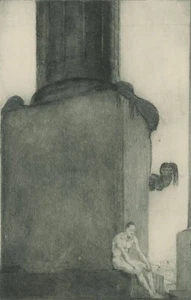 REHN, Walter Richard - "Der Mensch und seine Arbeit - Radierung - um 1920 - Picture 1 of 3