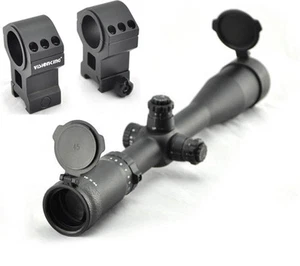 Visionking 4-16x44 Hunting Tactical Rifle scope 223 308 3006 Picatinny Rings - Picture 1 of 7