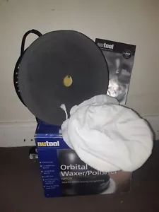NUTOOL ORBITAL WAXER / POLISHER 240mm PAD 3000 RPM CAR POLISHER - Picture 1 of 6