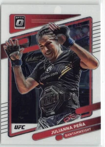 2022 Donruss Optic Julianna Pena Base Bantamweight #5 - Picture 1 of 2