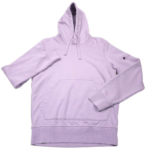Felpa con cappuccio pullover viola Stone Island $418 (toppa mancante) uomo small