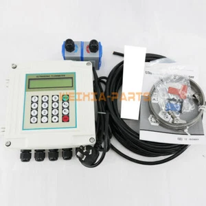 TUF-2000SW+TS-2 Fixed Ultrasonic Flow Meter DN15-100mm Liquid Flowmeter - Picture 1 of 1