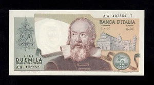F.C. ITALIA ITALY , 2000 LIRAS 1973 , S/C- (AUNC) , P.103a . - Imagen 1 de 2