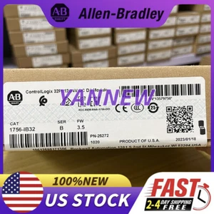 New Factory Sealed 1756-IB32 Allen-Bradley ControlLogix 32 Pt 12/24V Module - Picture 1 of 5