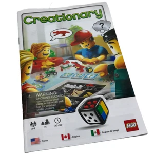 LEGO Creationary Game Guide Manual de instrucciones Libro de reglas - Imagen 1 de 6