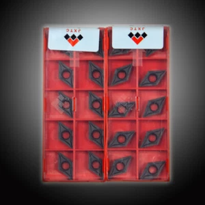 Insertos de carburo 10p JXTC DCMT11T304-HM JT3115 adecuados para procesar hierro fundido - Imagen 1 de 5