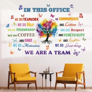 Decowall DS9-8086 Büro Zitate Wandaufkleber Aufkleber für Motivation Teamwork - Bild 1 von 8