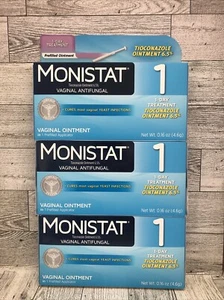 Monistat 1-Day Yeast Infection Treatment - 3 Pack, Vaginal Antifungal, Exp 11/25 - Picture 1 of 6