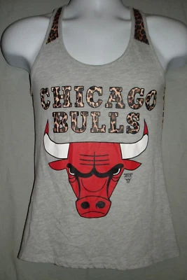 Camiseta sin mangas Chicago Bulls para mujer talla S gris NBA UNK Foto 1 de 2