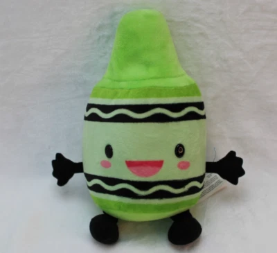 Sega Prize International 2017 Green Crayola Plush 11” Preowned Crayon Toy - Image 1 of 4