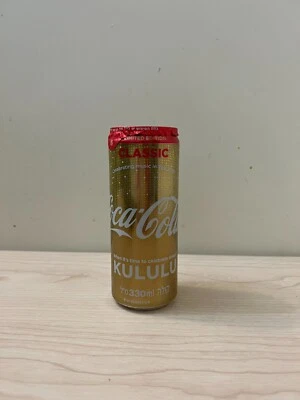 LATA DE COCA COLA DE ORO LLENA CELEBRANDO MÚSICA EN TLV 2019 EDICIÓN LIMITADA ISRAEL Foto 1 de 3