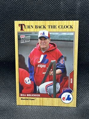 Bill Belichick 2023 Topps Now Montreal Expos Patriots Turn Back The Clock #BB1 - Image 1 of 2