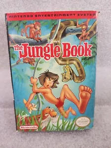 Nintendo NES Disney's The Jungle Book completo di scatola CIB, CONTROLLARE LE CONDIZIONI - Foto 1 di 24