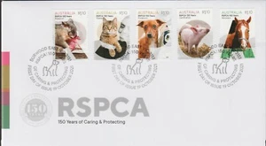 AUSTRALIA - 2021 RSPCA Cats, Dogs, etc, FIRST DAY COVER - Picture 1 of 1