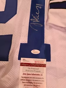 Joseph Randle Certified Signed/Autographed Custom Cowboys Jersey (JSA COA) - Picture 1 of 5
