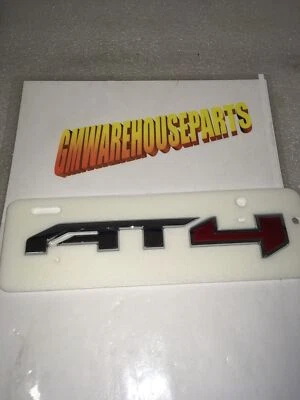 GMC SIERRA "AT4" 2019-2021 puerta trasera emblema logotipo nuevo GM 84682636 Foto 1 de 2