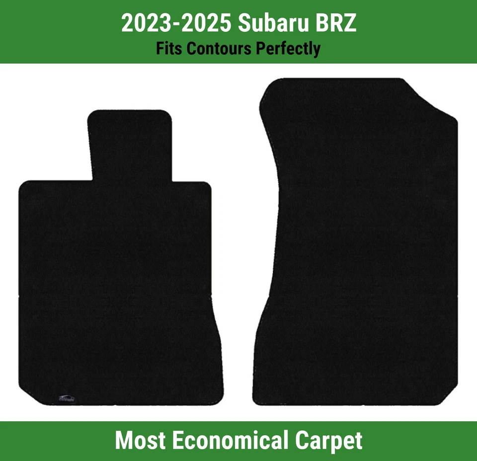Lloyd Velourtex Front Row Carpet Mats for 2023-2025 Subaru BRZ  - Image 1 of 4
