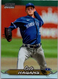Cole Ragans #199 - Chrome Refractor - 2024 Stadium Club - Kansas City Royals - Picture 1 of 2
