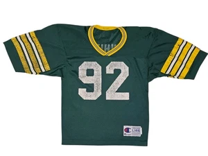 VTG 90s Reggie White Green Bay Packers Football Jersey Champion Youth Large - Picture 1 of 8