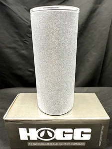 NUEVO EN CAJA HOGG 15 oz VASO DE AGUA DE TÉ PLATEADO BRILLO RECTO SUBLIMABLE CON TAPA - Imagen 1 de 10