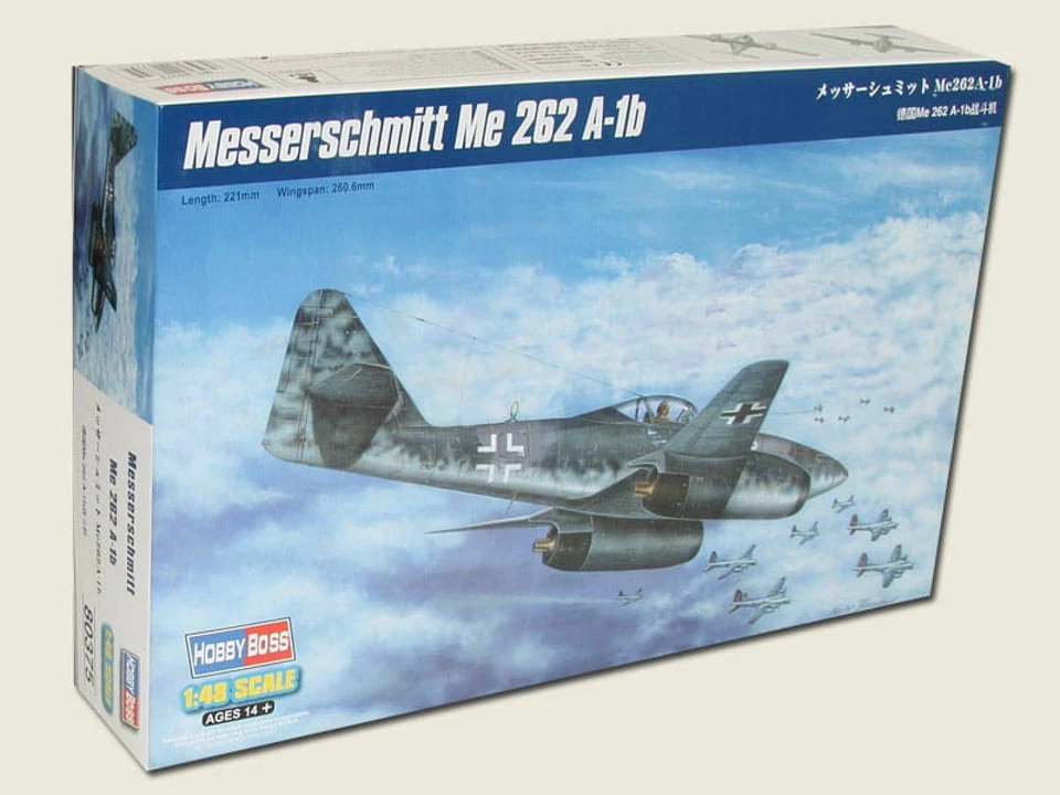 Messerschmitt Me 262 A-1b / 1:48 - Hobby Boss - 80375