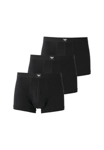 3er Pack Boxershorts Uomo Emporio Armani schwarz/schwarz/black - Bild 1 von 12