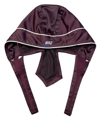 Vintage Y2K Nike Durag Bandana Skull Cap Tie-Back Maroon Men's One Size - Image 1 of 4