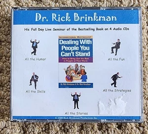 Dr. Rick Brinkman: Dealing with People You Can't Stand (4 disc) - Bild 1 von 2