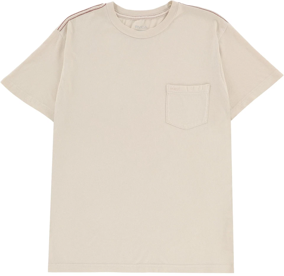 RVCA PTC Pigment SS T-Shirt - Ceramic - New - Image 1 of 1