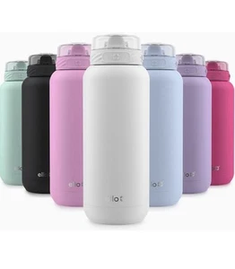 Ello Cooper 22oz Stainless Steel Water Bottle with Straw and Carry Yucca - Picture 1 of 7