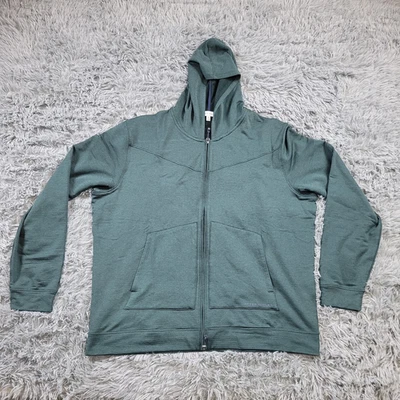 Chaqueta Peter Millar Para Hombre XL Verde Cremallera Sudadera con Capucha Elastizada Rendimiento Informal Foto 1 de 4