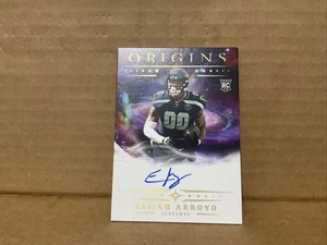 Autógrafos de novato Panini Origins 2025 #15 Elijah Arroyo radiocontrol automático - Imagen 1 de 3