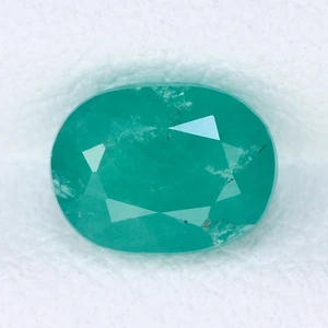 1.17 Ct Valuable Perfect Oval 7.6 x 5.7 MM 100% Natural Green Germany HAUYN - Picture 1 of 8