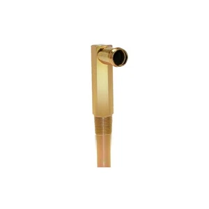 C8AZ-18599-A Scott Drake 67-70 Water Inlet Elbow (Big block, Gold Zinc) - Foto 1 di 1