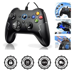Lightweight Wired Game Controller with Immersive Vibration Feedback for Gamers