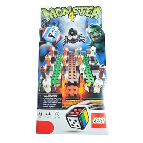 LEGO Monster 4 Game 3837 NEW Sealed Retired Halloween Strategy Board Game 141 Pc