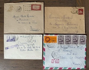 Lot Lettres Algérie Française et Indépendante Années 30 à 80 - Imagen 1 de 2