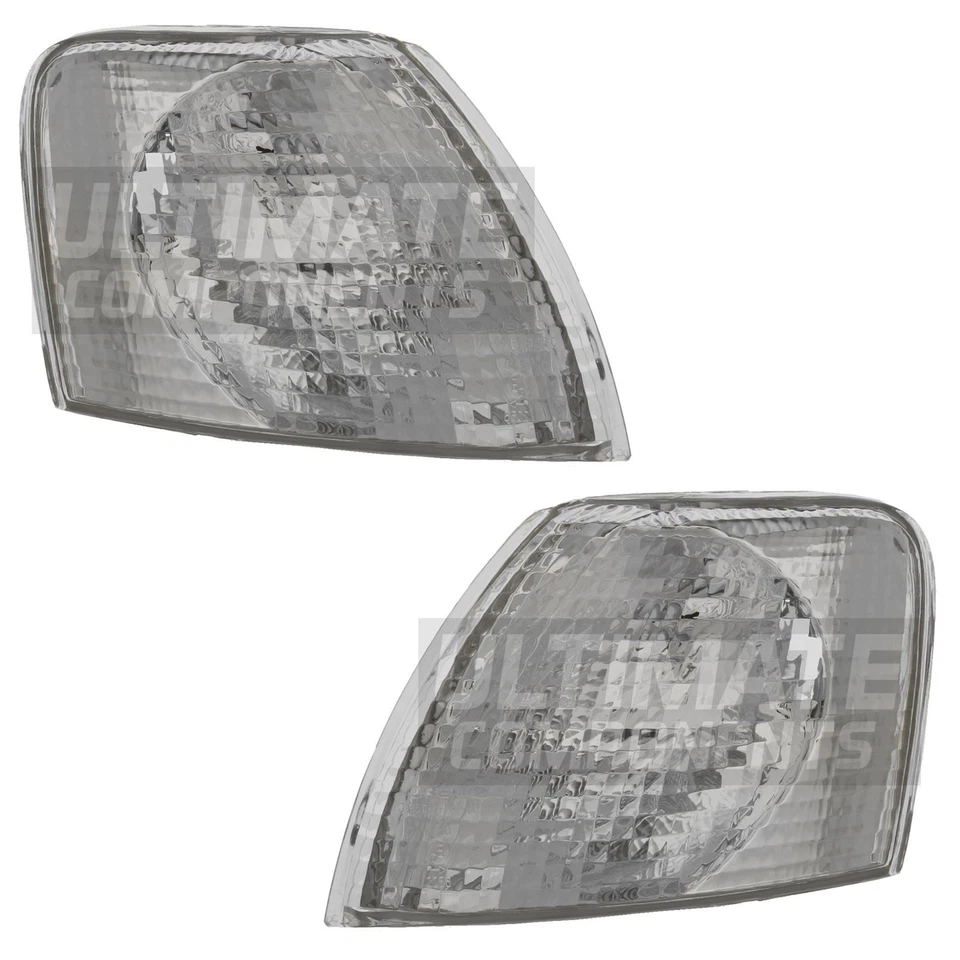 Front Indicator Lights Lamps Volkswagen Passat B5 Estate 1997-2000 Clear 1 Pair - image 1 of 4