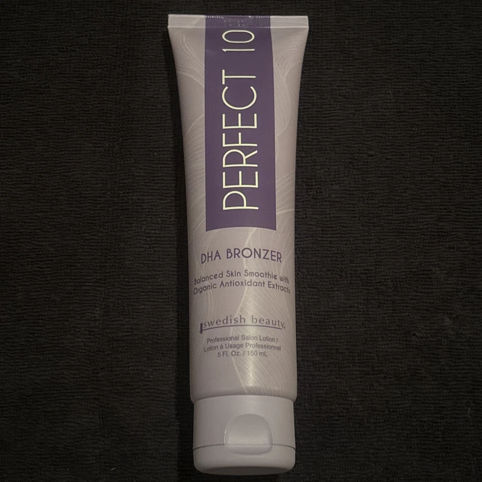 Bronceador Swedish Beauty Perfect 10 DHA extracto antioxidante orgánico 5 fl oz Foto 1 de 2